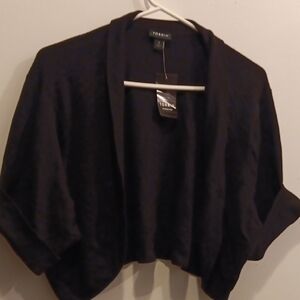 Torrid Black Open-Front Shrug
